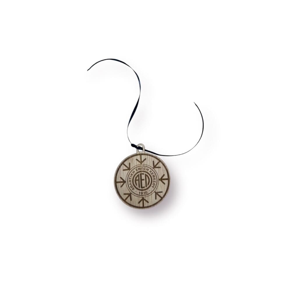 Christmas wooden ornament (snow ball)