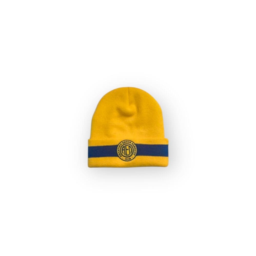 Emblem Adults Beanie Yellow