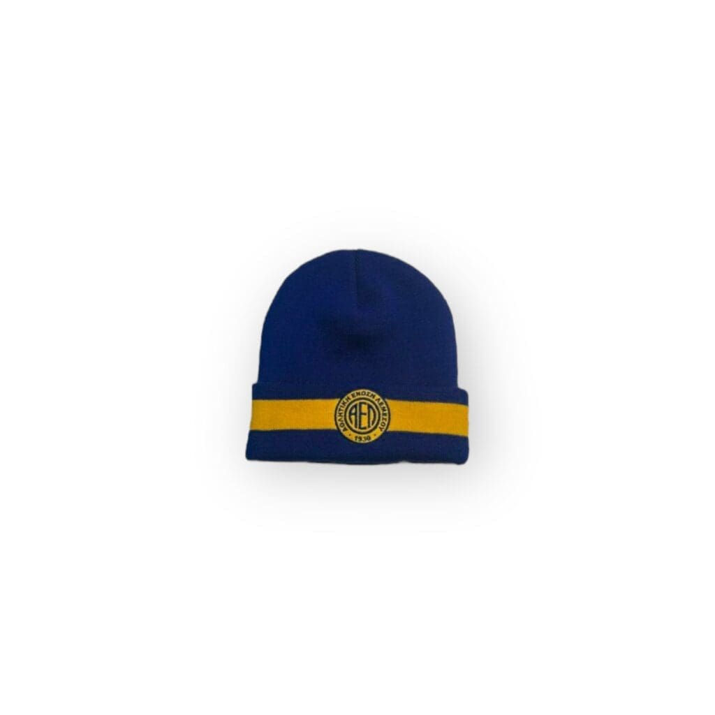 Emblem Adults Beanie Navy Blue