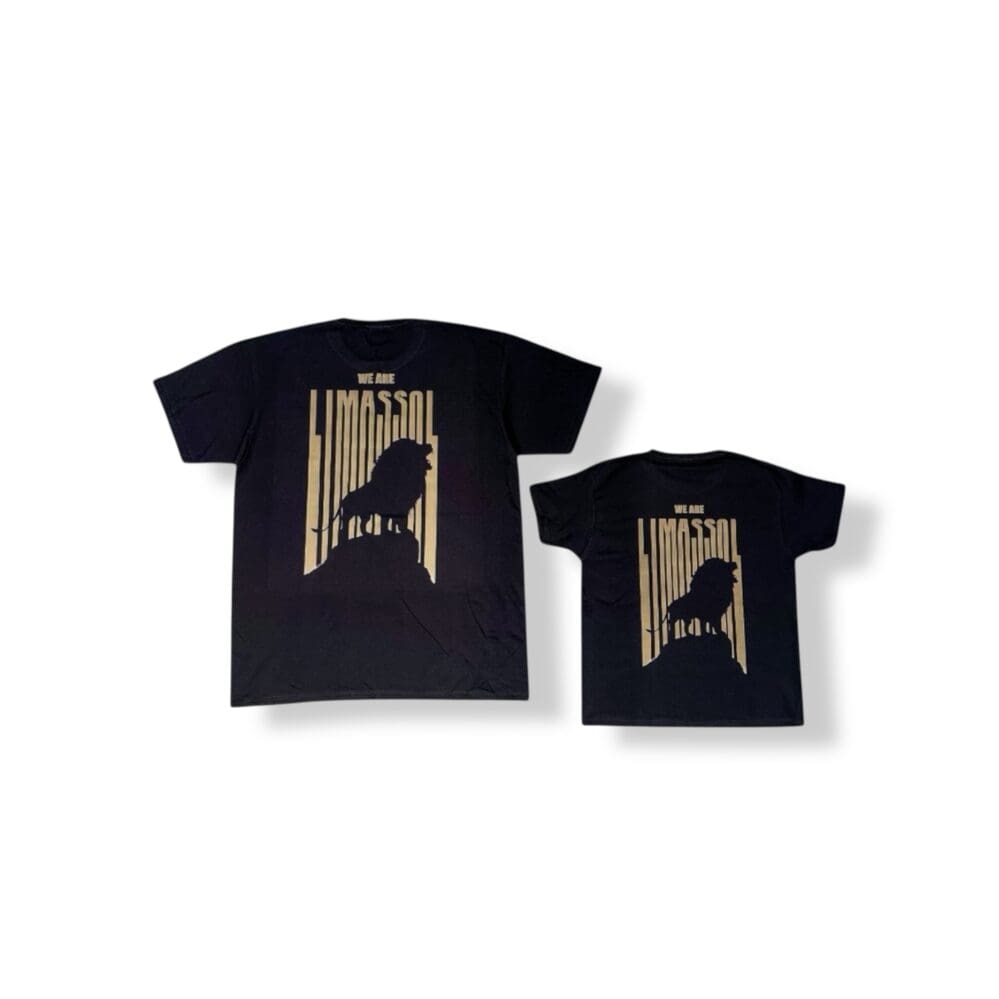 Lions roar black t-shirt