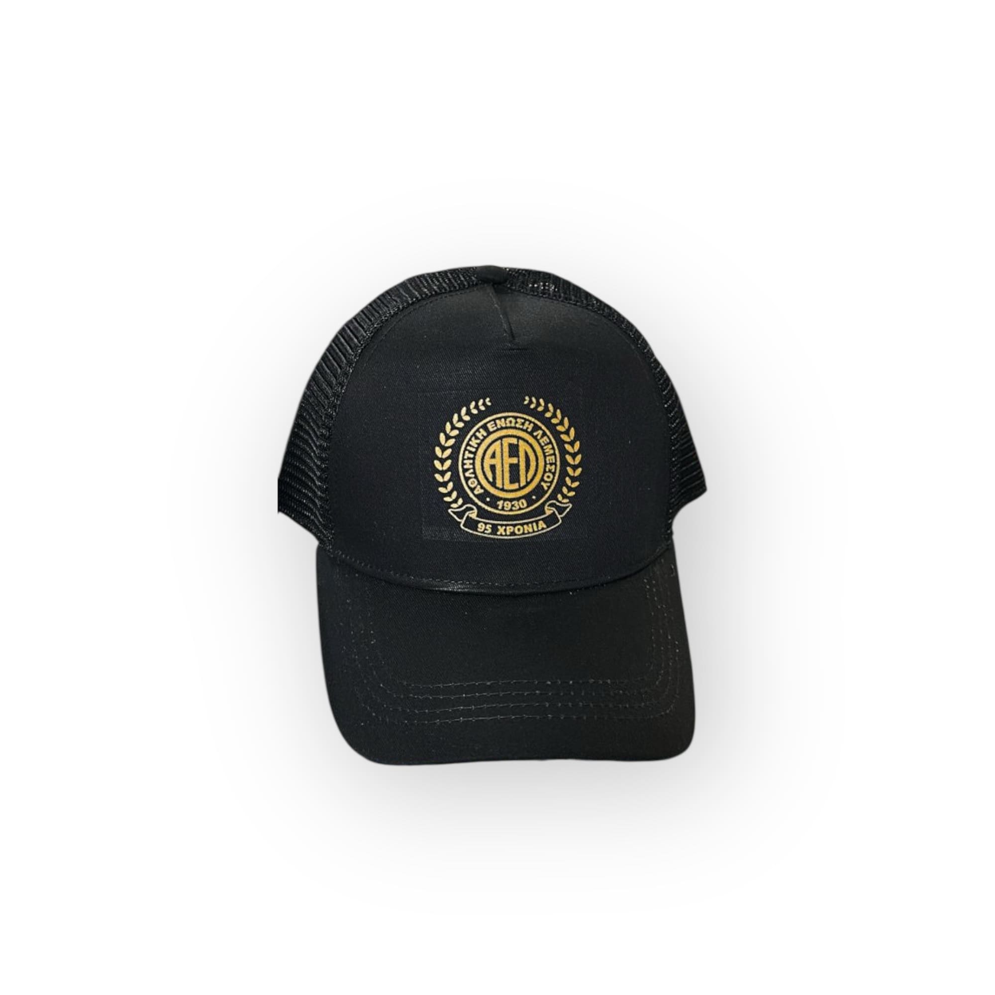 95 Years Black Mesh Cap