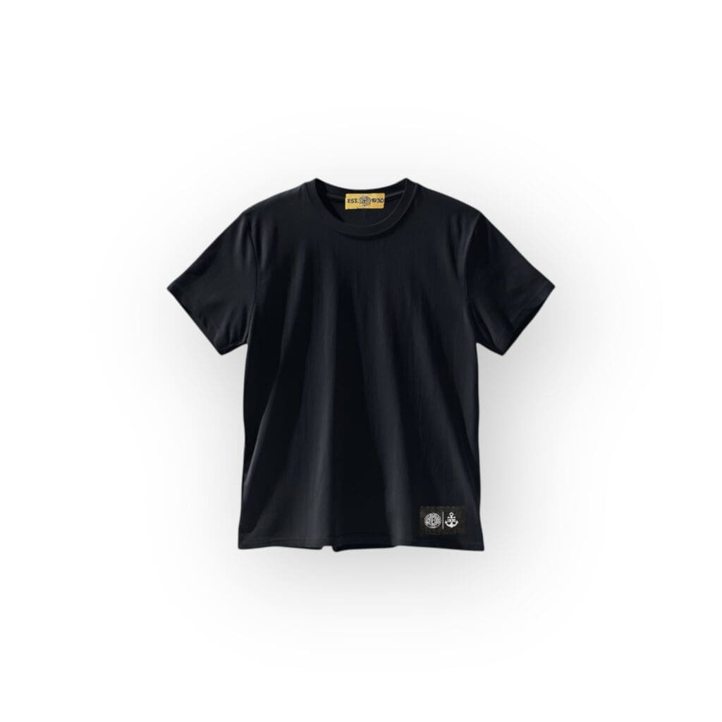 Oversized black t-shirt