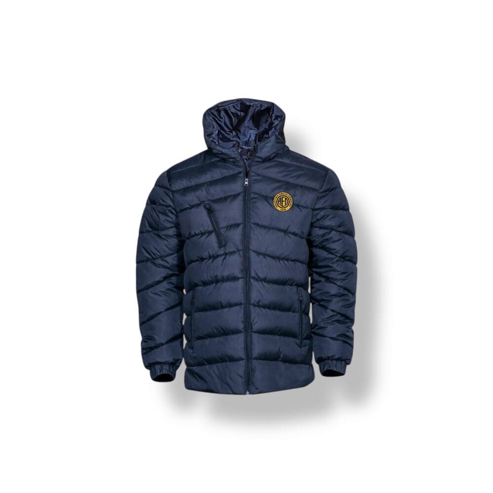 Puffer jacket navy blue